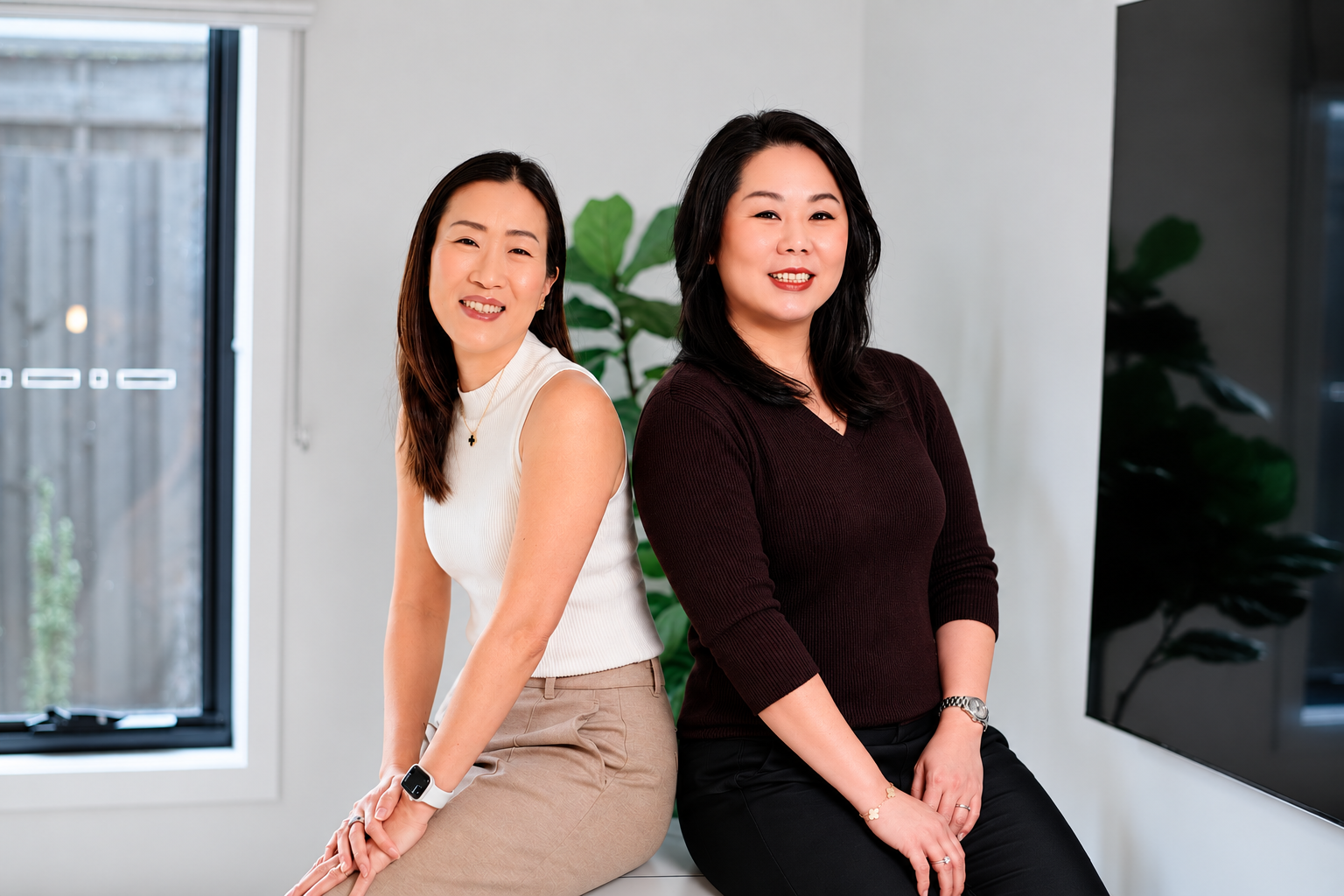 Mel & Jen, co-founders of Azyla