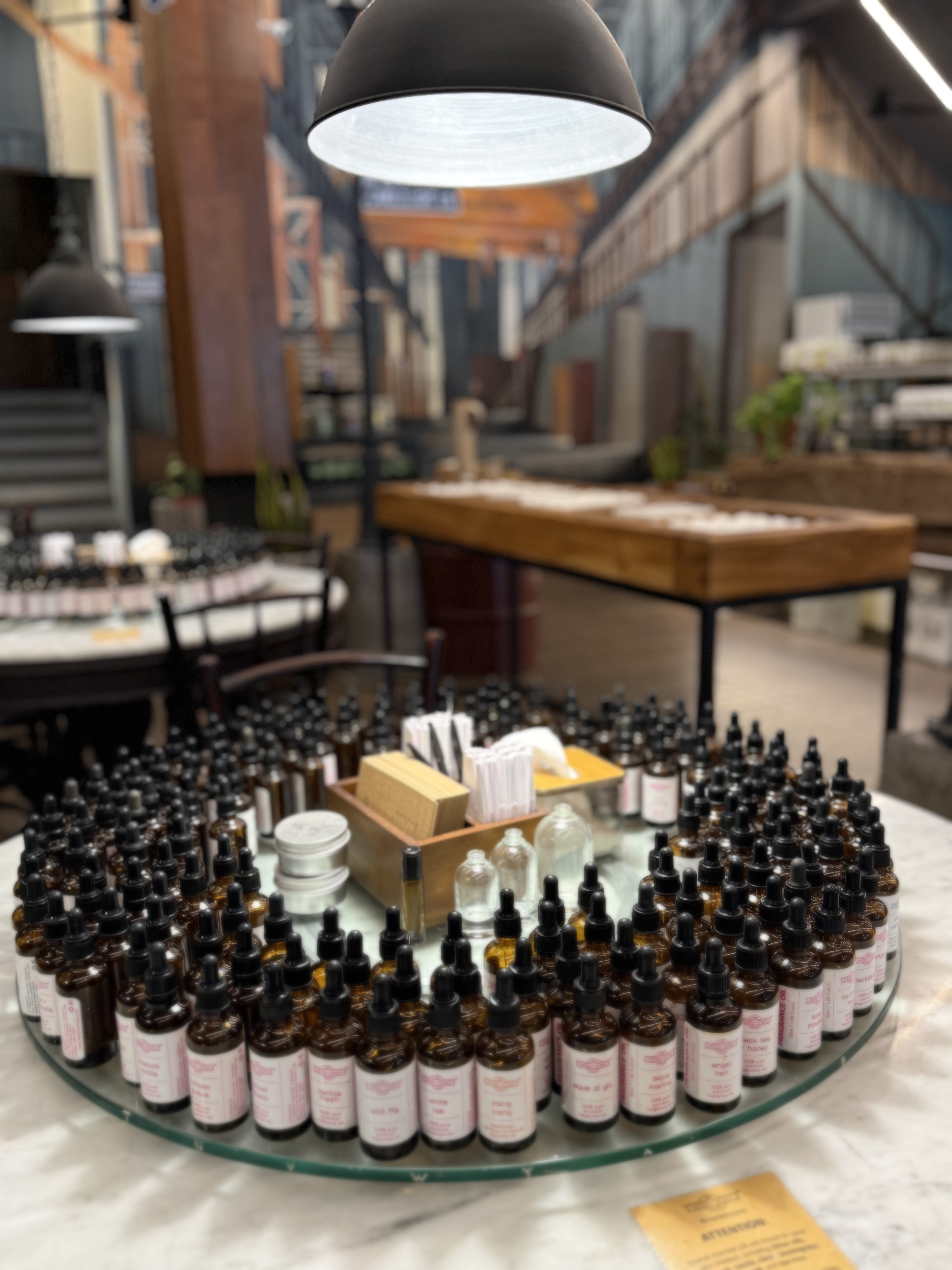 The essential oil shop in Bali where Azyla was born